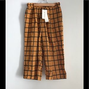 Buykud Widel leg cropped pants